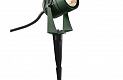 LED SPIKE светильник ландшафтный IP55 6Вт с LED 3000К, 400лм, 40°, кабель 1.5м с вилкой, зеленый