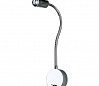 DIO FLEX PLATE LED светильник накладной с выключателем и PowerLED 1Вт (2.2Вт), 3000К, 70lm, хром