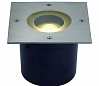 WETSY LED DISK 300 SQUARE светильник встраиваемый IP67 c LED Disk 7.7Вт, 2700K, 300lm, сталь