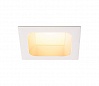 VERLUX 20 светильник встраиваемый с LED 20Вт (22Вт), 3000К, 1800lm, 80°, белый