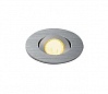 NEW TRIA MINI DL ROUND SET, светильник с LED 2.2Вт, 3000K, 30°, 143lm, с блоком питания, матир. алюм
