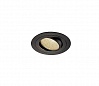 NEW TRIA XL ROUND SET светильник с COB LED 13ВТ (16Вт), 3000К, 1100lm, 38°, с блоком питания, черный
