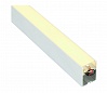 GLENOS Pro-4970 100 профиль накладной, 1 m, белый