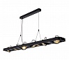 LYNAH HEXA светильник подвесной c COB LED 6х 10Вт (63Вт), 3000K, 3960lm, черный