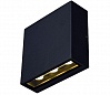 BIG QUAD светильник настенный IP54 c 6 PowerLED по 1Вт, 3000К, 500lm, 30°, антрацит