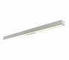 Q-LINE WALL  LED светильник настенный с LED 42Вт, 3000K, 3800лм, серебристый