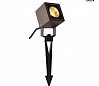 NAUTILUS 10 SQUARE LED светильник IP65 9Вт с LED 3000К, 520лм, 45°, кабель 2м с вилкой, бурый