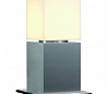 SQUARE POLE 30 светильник IP44 для лампы E27 20Вт макс., матированный алюминий/ белый