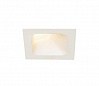 VERLUX INDI  9 светильник встраиваемый с LED 8.6Вт, 3000К, 650лм, белый