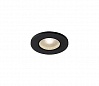 KAMUELA ECO LED светильник встраиваемый IP65 с LED 6.5Вт, 3000К, 400лм, 38°, черный