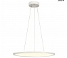 PANEL 60 ROUND светильник подвесной 42Вт с LED 3000К, 3150лм, 110°, димм. 1-10В, белый (ex 158623)