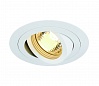 NEW TRIA ROUND GU10 SPR светильник встраиваемый для лампы GU10 50Вт макс., матовый белый